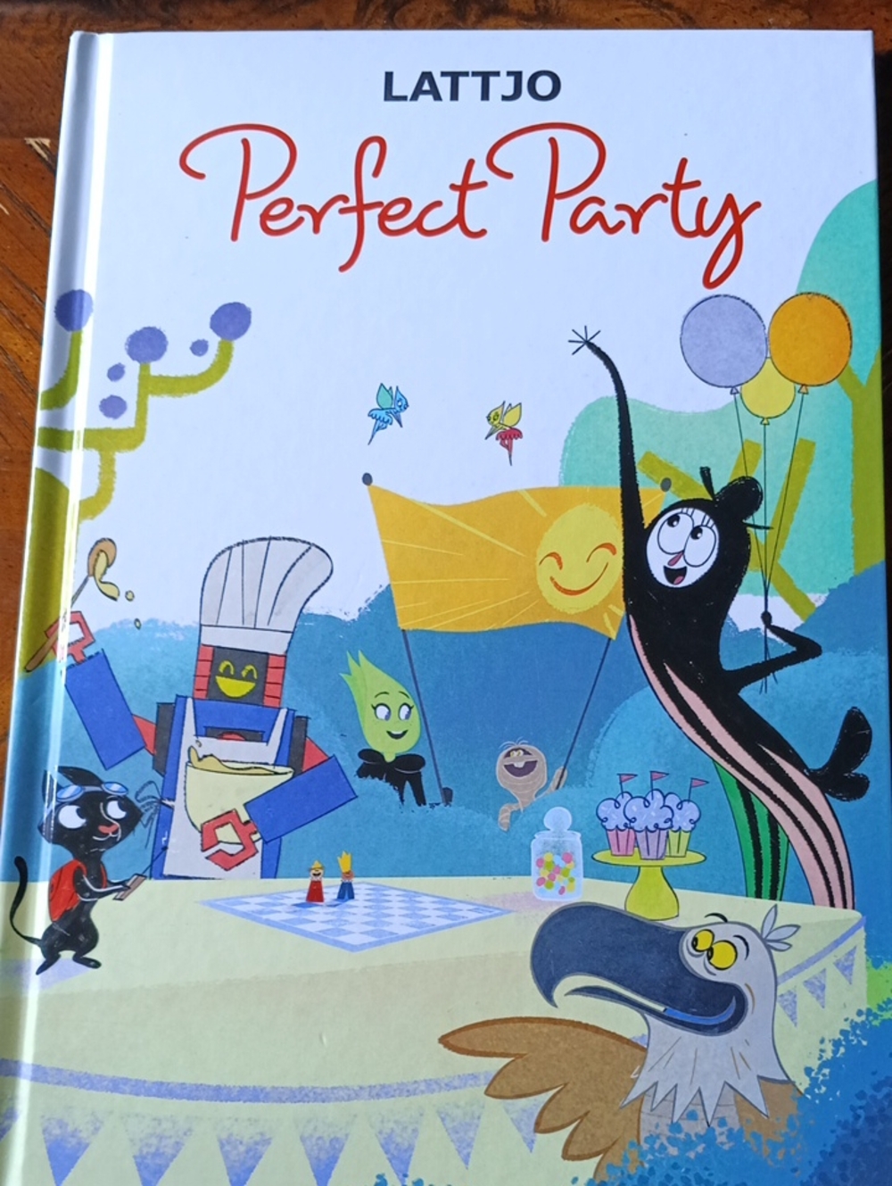 Perfect Party Activity Book - Blue Illustrated Cover